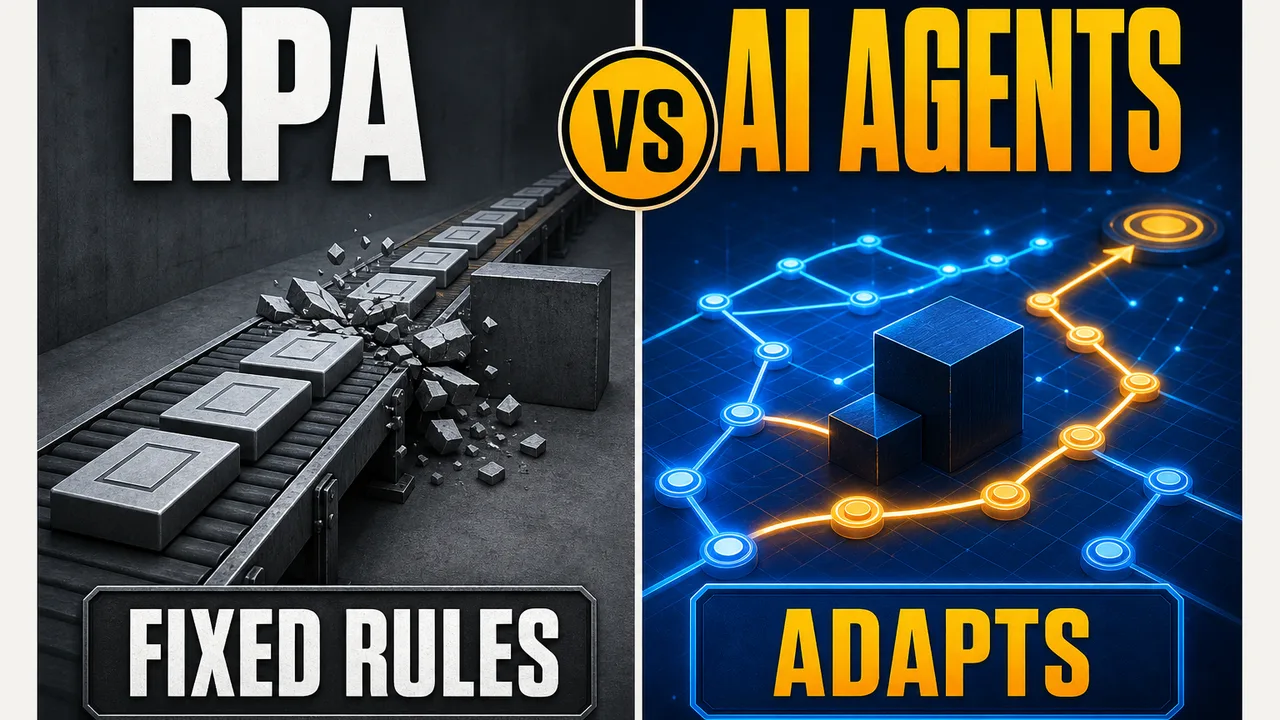 AI Agents vs RPA: When to Use Which