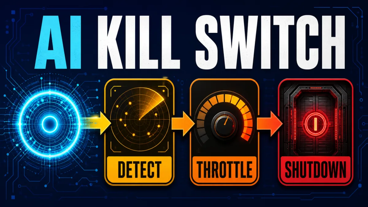 AI kill switch bill sets emergency controls for models