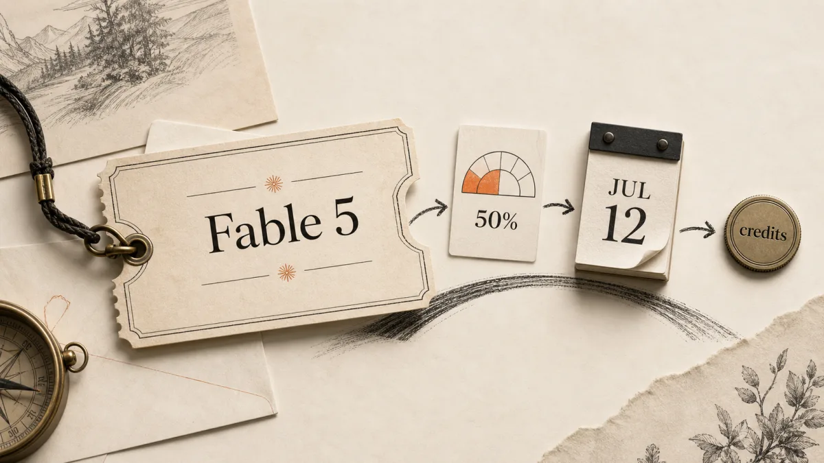 Claude Fable 5 Promotion: 50% Weekly Access Ends July 12