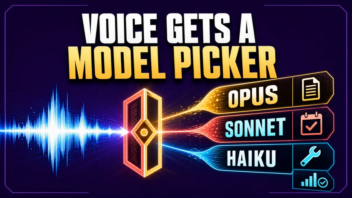 Claude voice mode can switch models mid-conversation