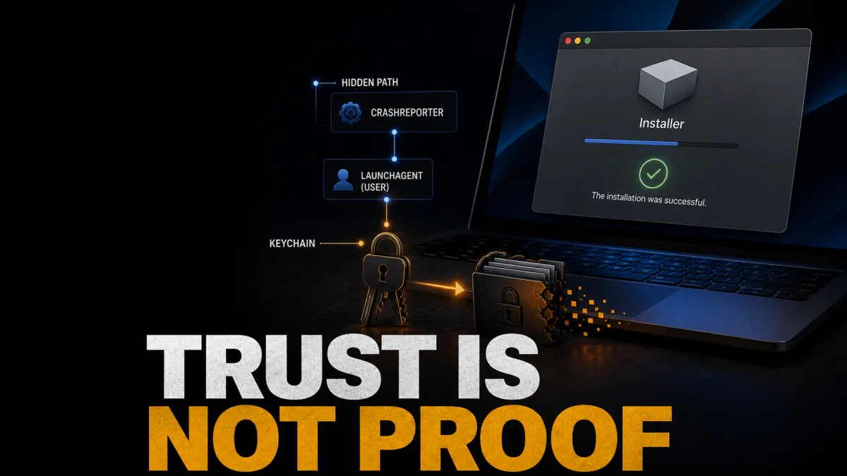 How CrashStealer Turns macOS Trust Signals into Credential Theft