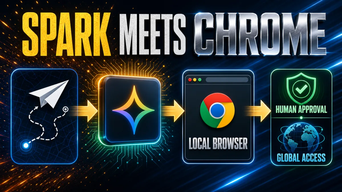 Gemini Spark runs web errands in desktop Chrome