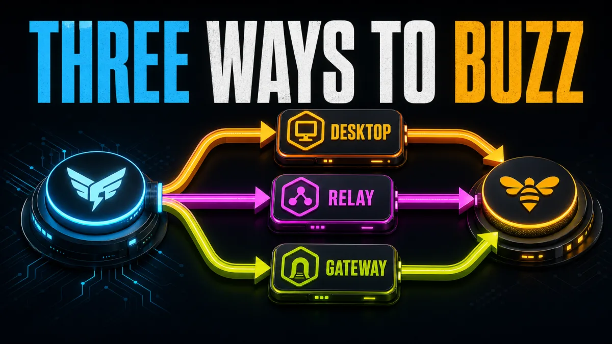 Hermes Agent Adds Three Ways to Join Buzz