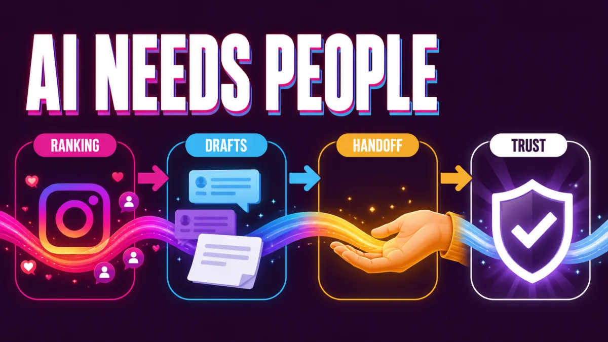 Instagram AI engagement: why human signals still matter