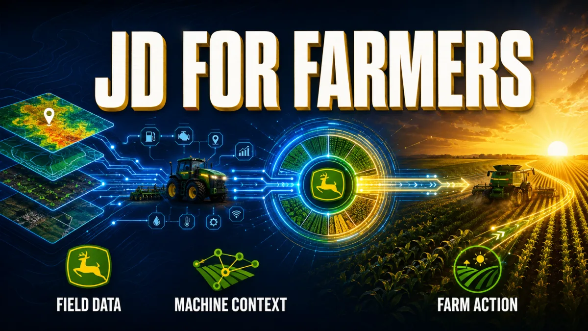 John Deere AI chatbot puts farm data to work