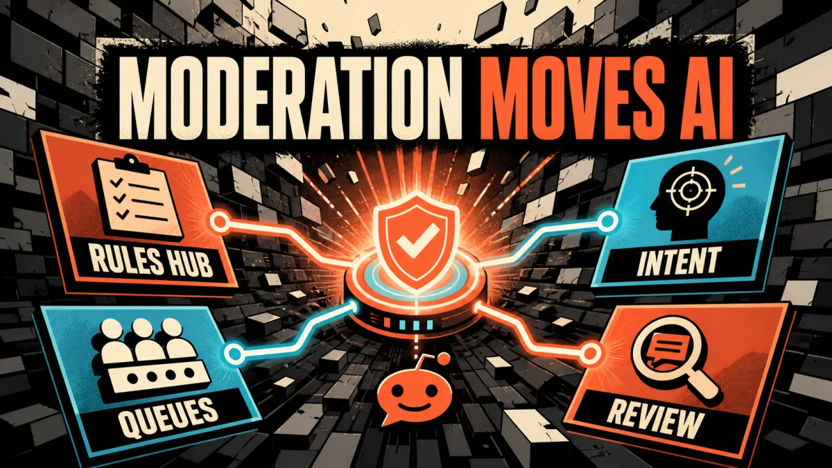 Reddit adds AI moderation through Rules Hub